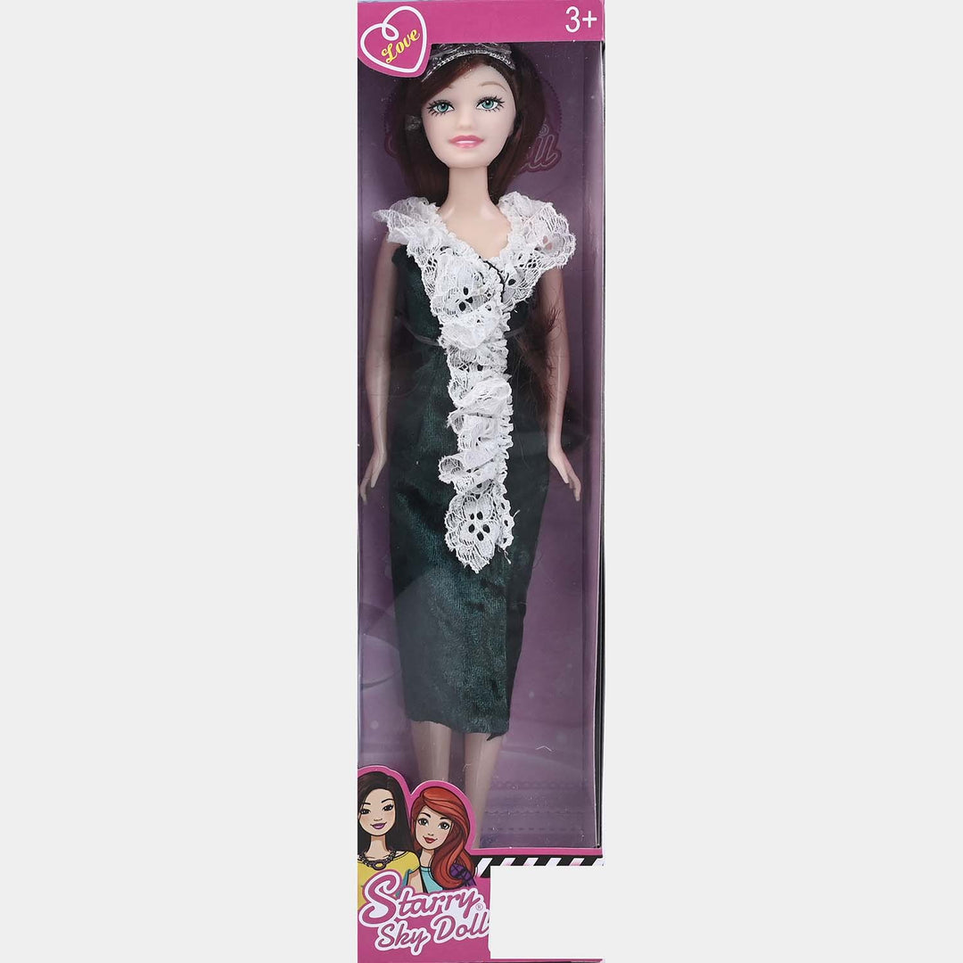 Starry Sky Doll – Black Lace Evening Fashion Edition