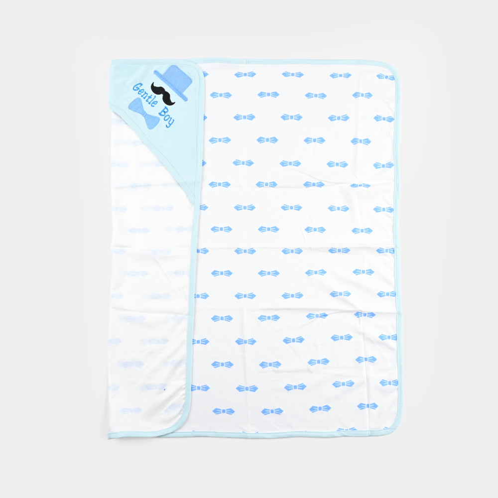 Baby Printed Wrapping Sheet Bow