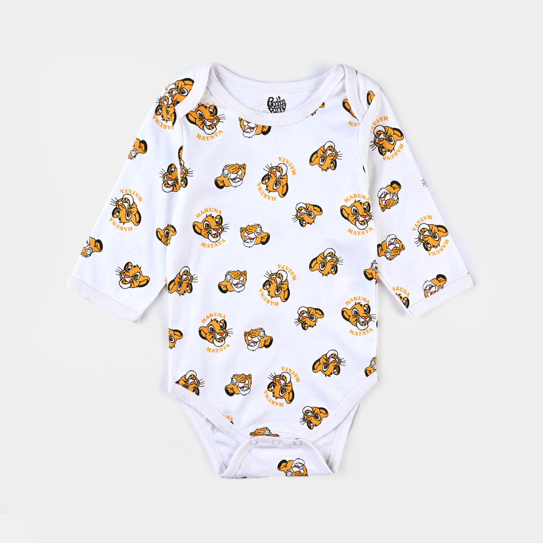 Infant Boys Cotton Interlock Romper Set Character