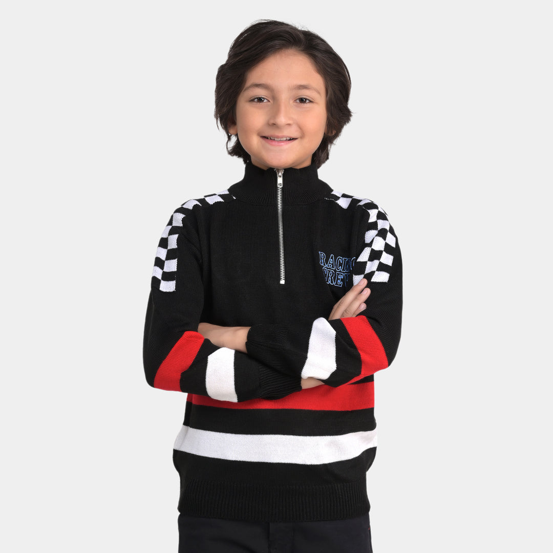 Boys Sweater - BLACK