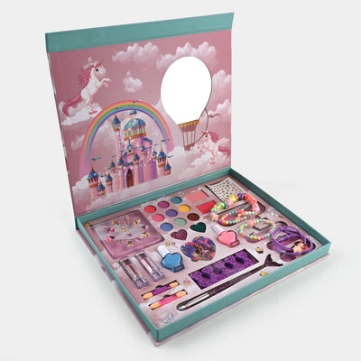 Makeup kit eye Shadow, Nail polish Beaded decorations for girls