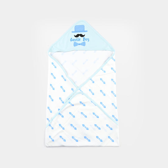 Baby Printed Wrapping Sheet Bow