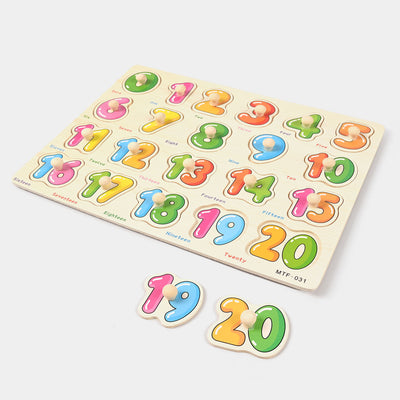 Wooden Puzzle Game Board For Kids