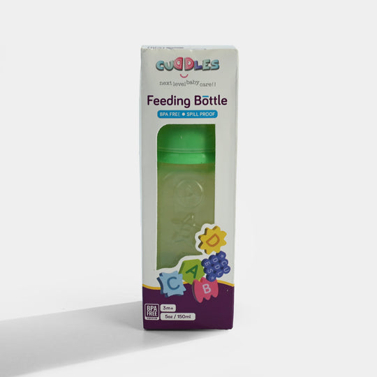 Cuddles Baby ABC Spill-Proof Feeding Bottle (150ml / 5oz)