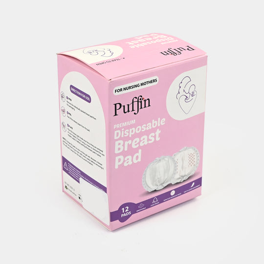 Puffin 12Pcs Disposable Breast/Nursing Pad
