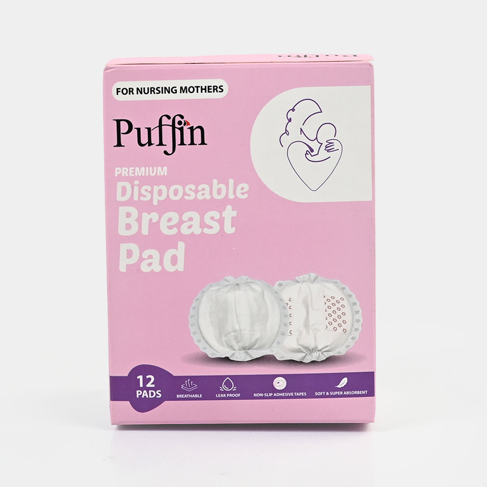 Puffin 12Pcs Disposable Breast/Nursing Pad