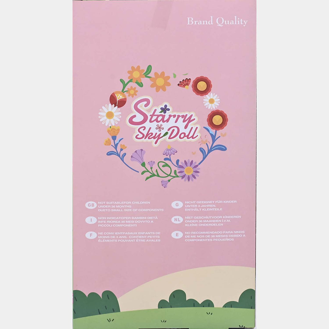 Starry Sky Doll – Fashion Princess Doll for Kids