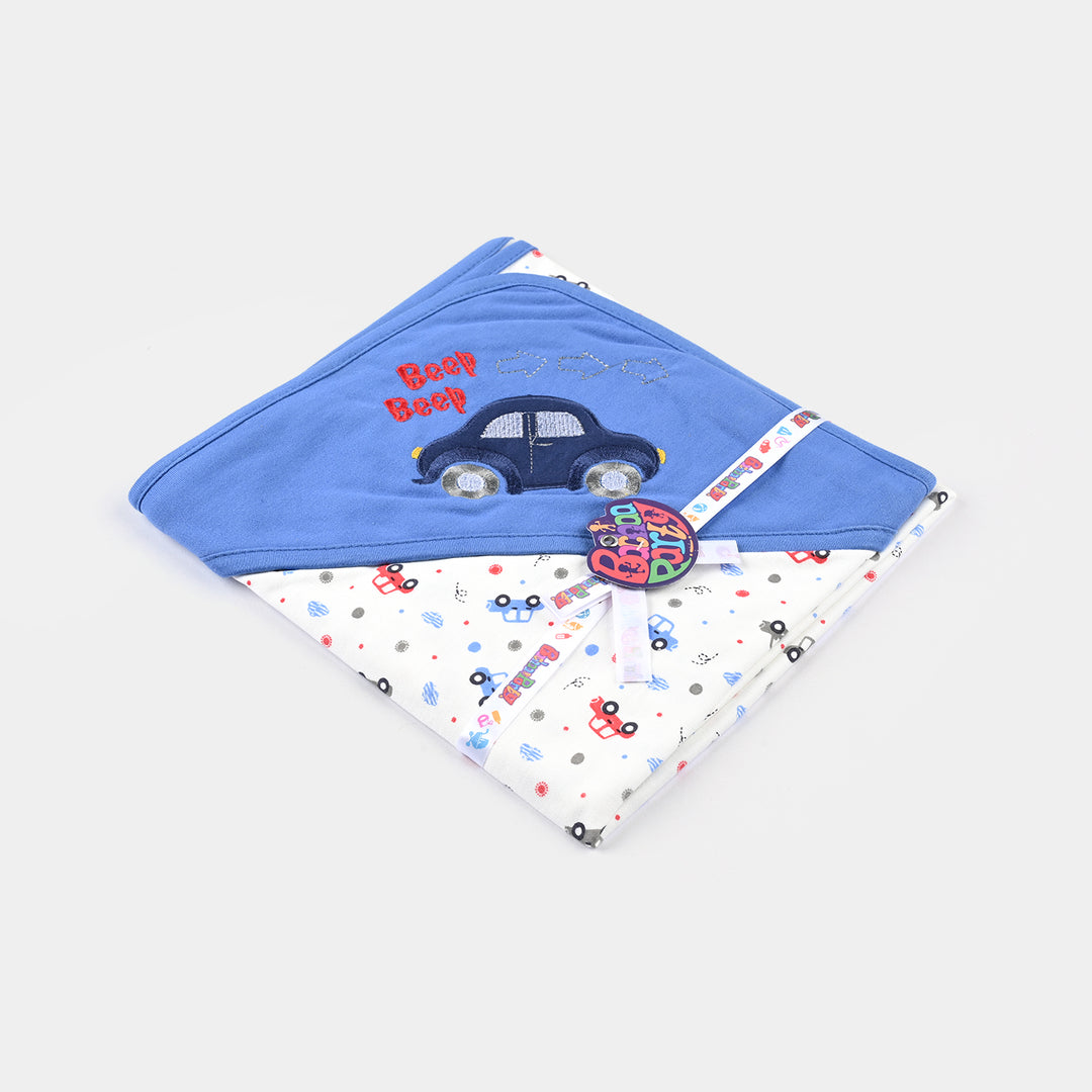 Baby Printed Wrapping Sheet Small Car