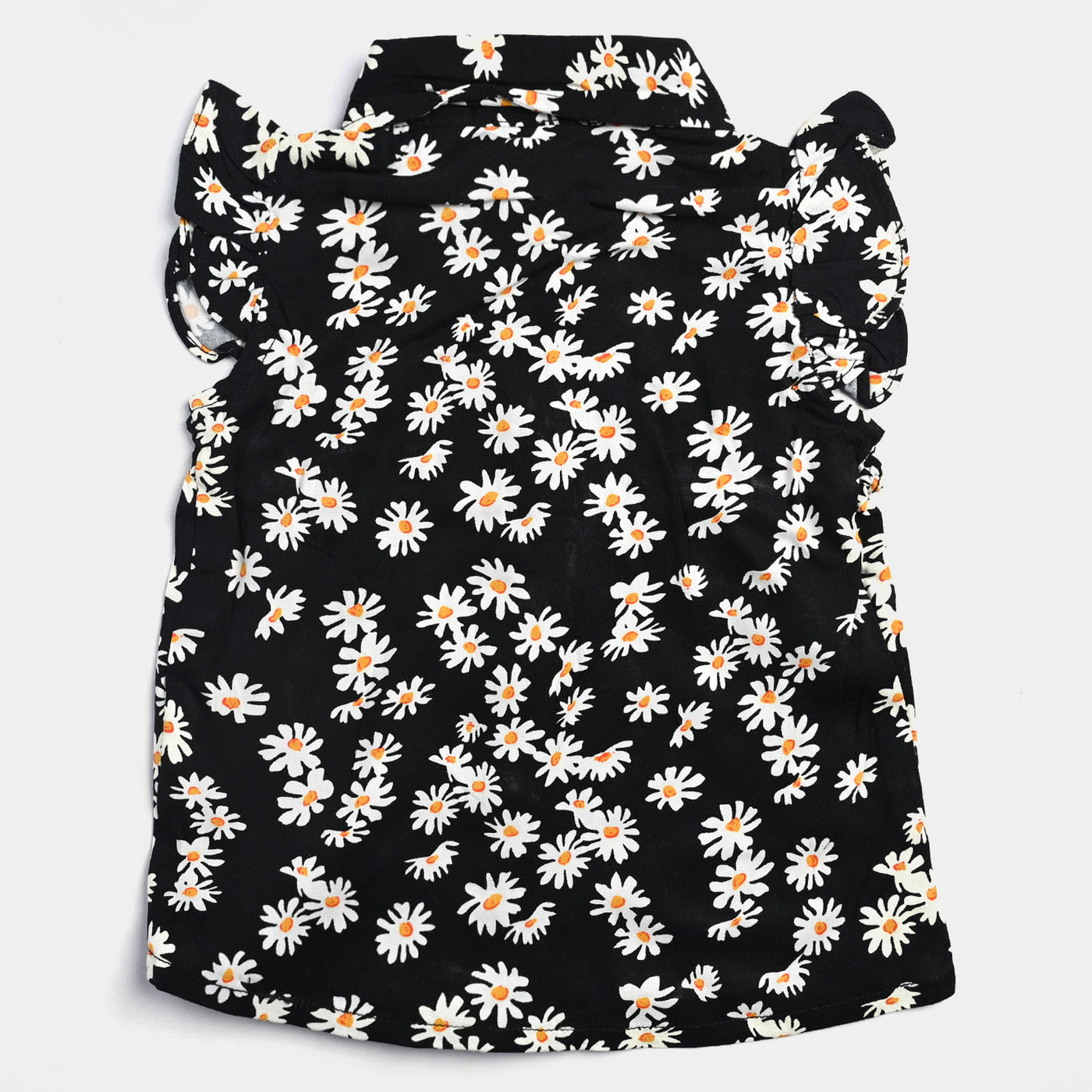 Infant Girls Marina Frock Flower-BLACK