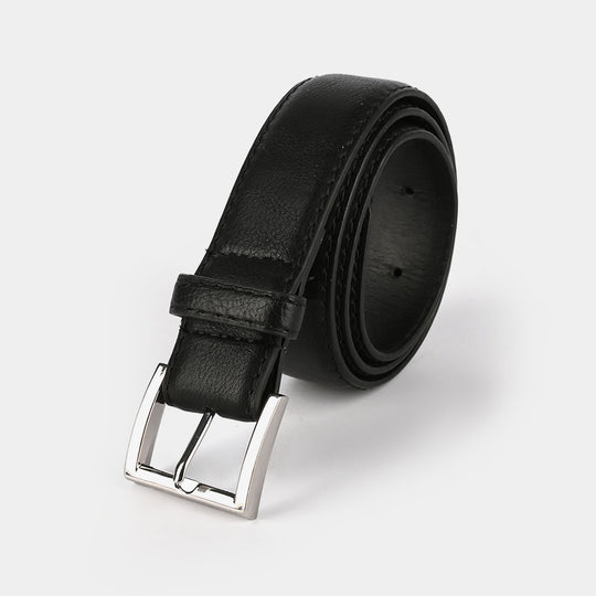 Kids Plain Belt-6003-BLACK