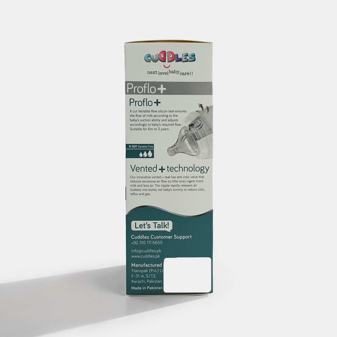 Cuddles Essential Feeder 330Ml (White)