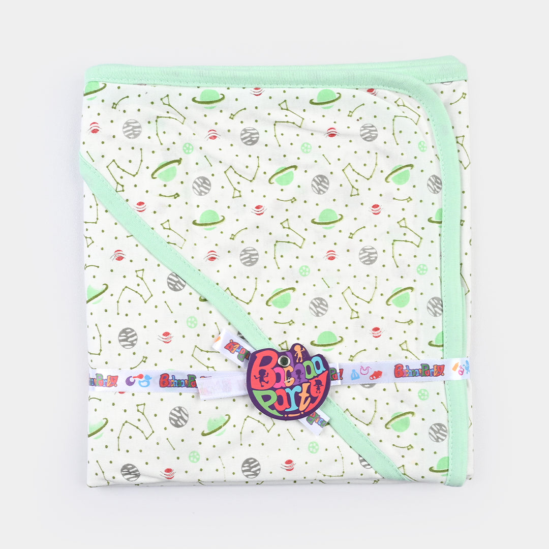 Baby Printed Wrapping Sheet Moon