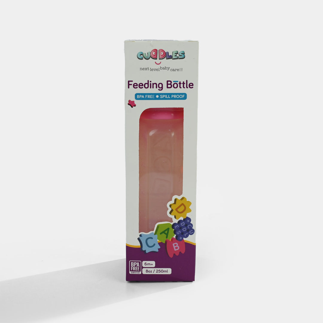 Cuddles Baby ABC Spill-Proof Feeding Bottle (250ml / 8oz)