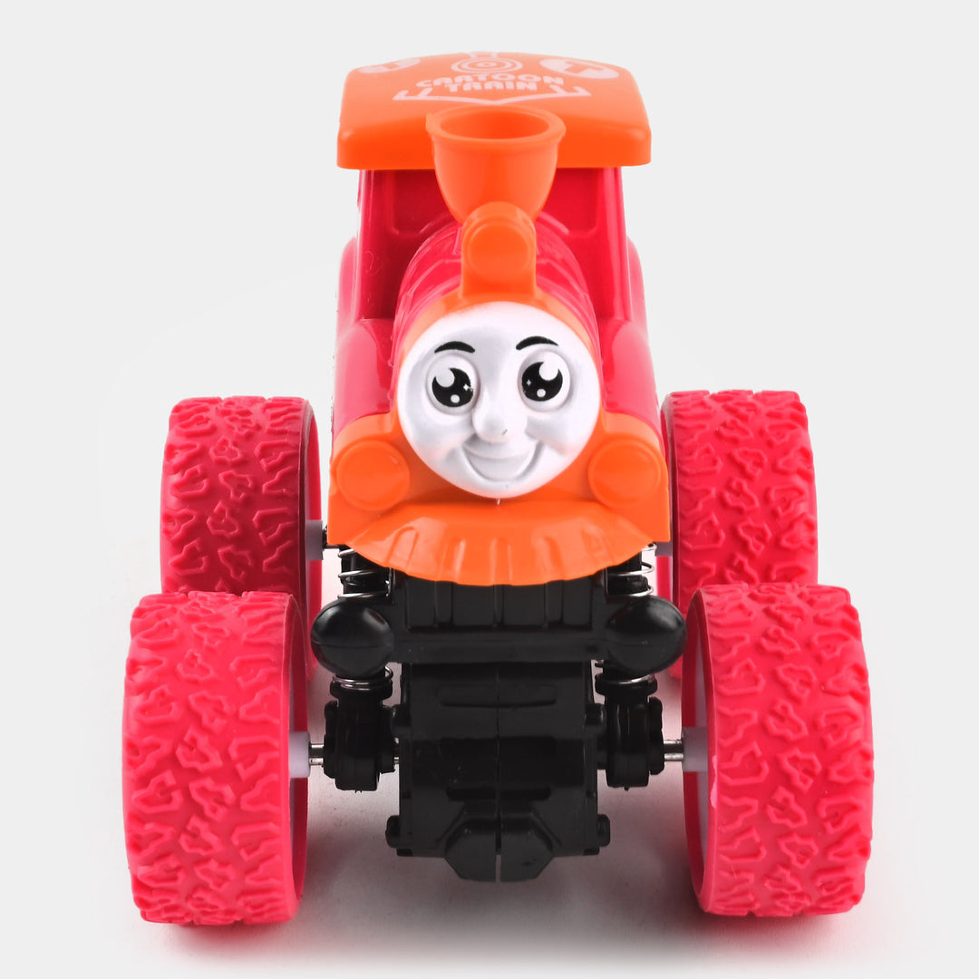 COLORFUL FRICTION POWERED TRAIN PULL ALONG TOY FOR KIDS