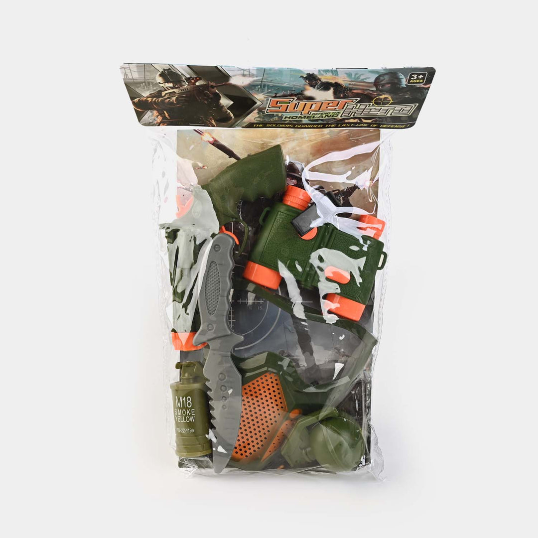 Military Combat Play Set for Kids