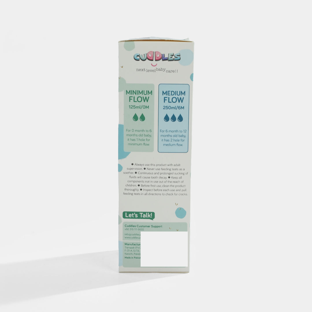 Cuddles Anti-Colic Feeding Bottle | 250ml