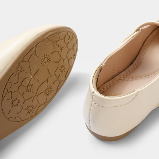 Girls Pumps BS-036-Fawn