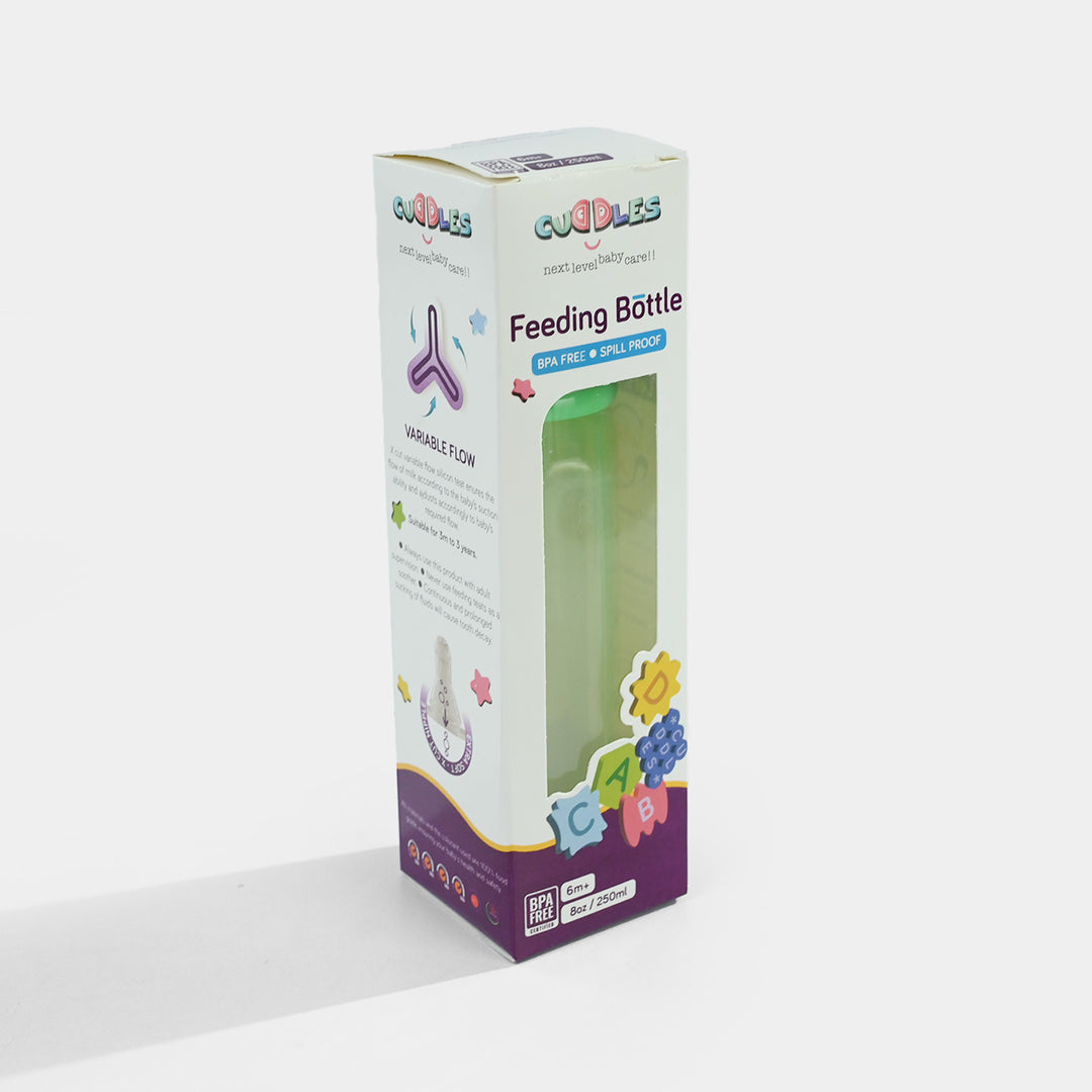 Cuddles Baby ABC Spill-Proof Feeding Bottle (250ml / 8oz)