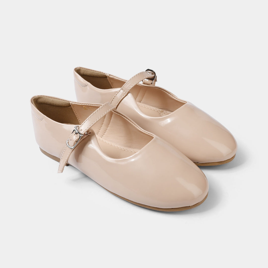 Girls Pumps BS-036-BEIGE