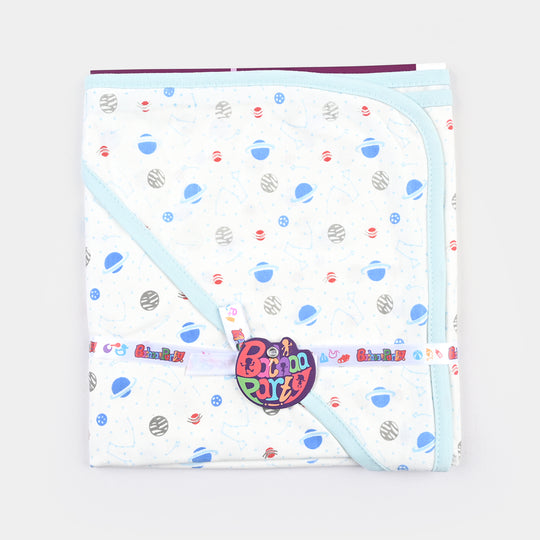 Baby Printed Wrapping Sheet Moon