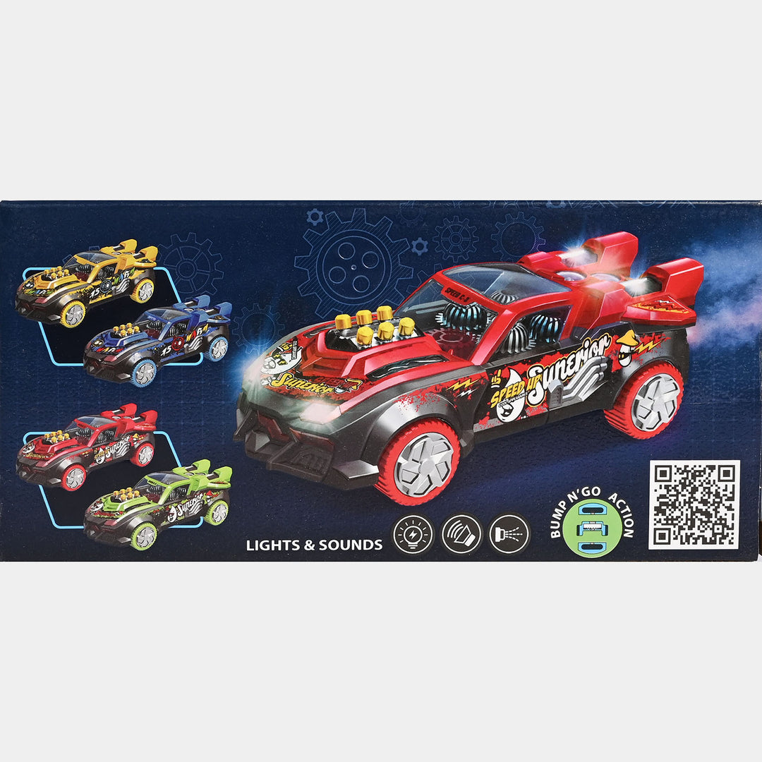 Electric Car With Light & Music For Kids