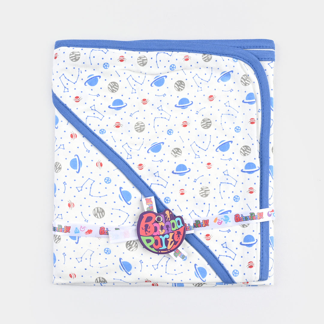 Baby Printed Wrapping Sheet Moon
