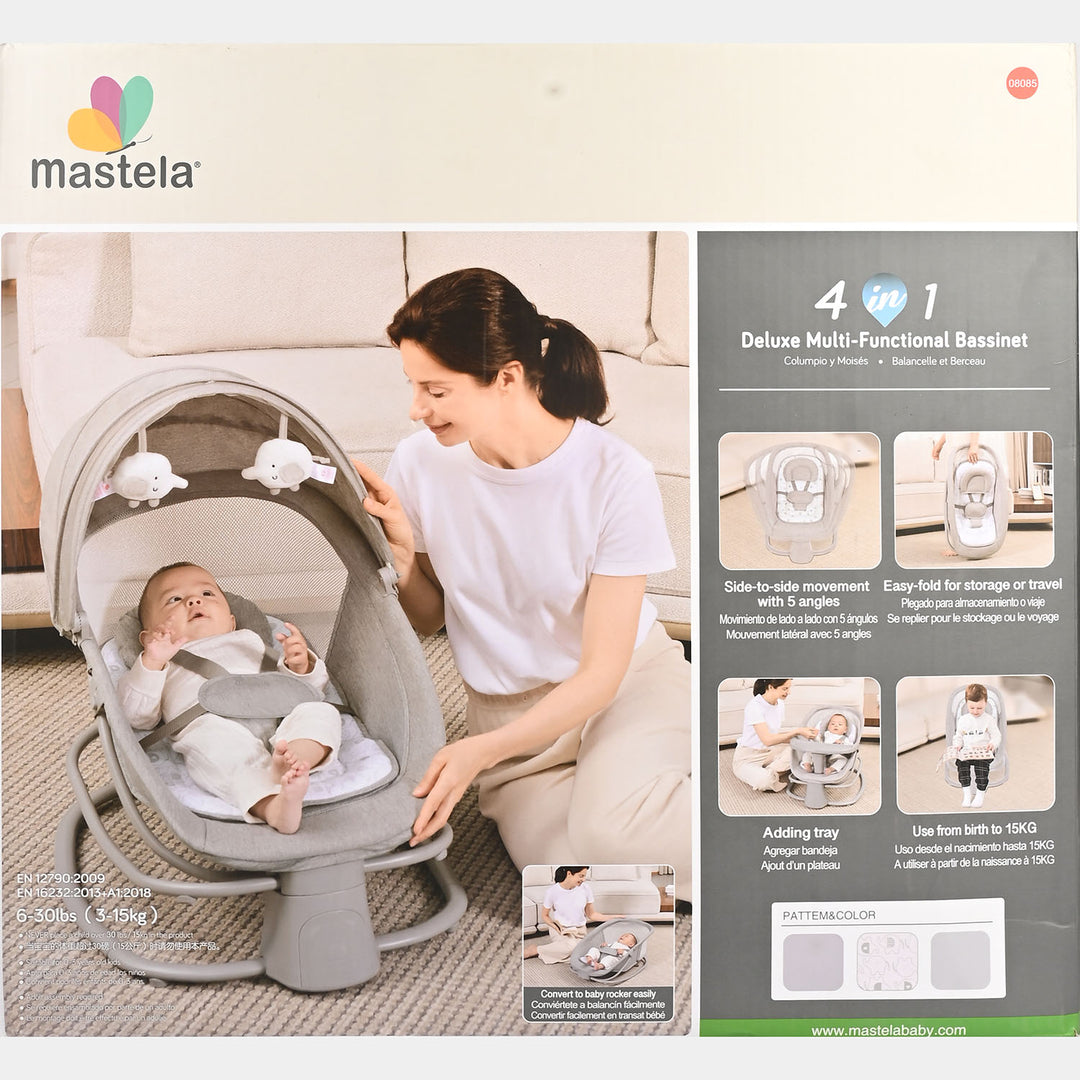 4-in-1 Deluxe Multi-Functional Bassinet Swing Mastela | 8085