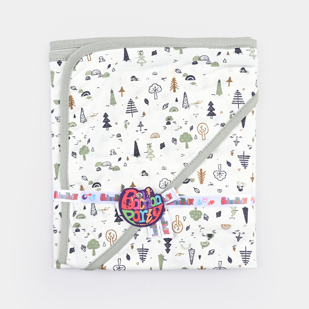 Baby Printed Wrapping Sheet Tree