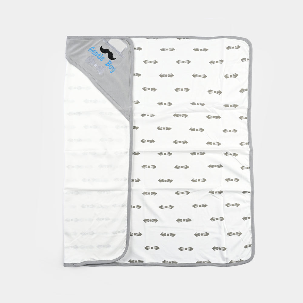 Baby Printed Wrapping Sheet Bow