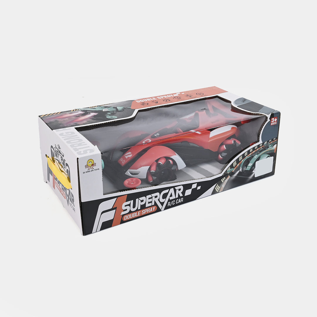 Supercar Double Spray R/C Car – High-Speed Remote Control Fun