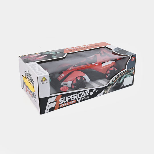Supercar Double Spray R/C Car – High-Speed Remote Control Fun