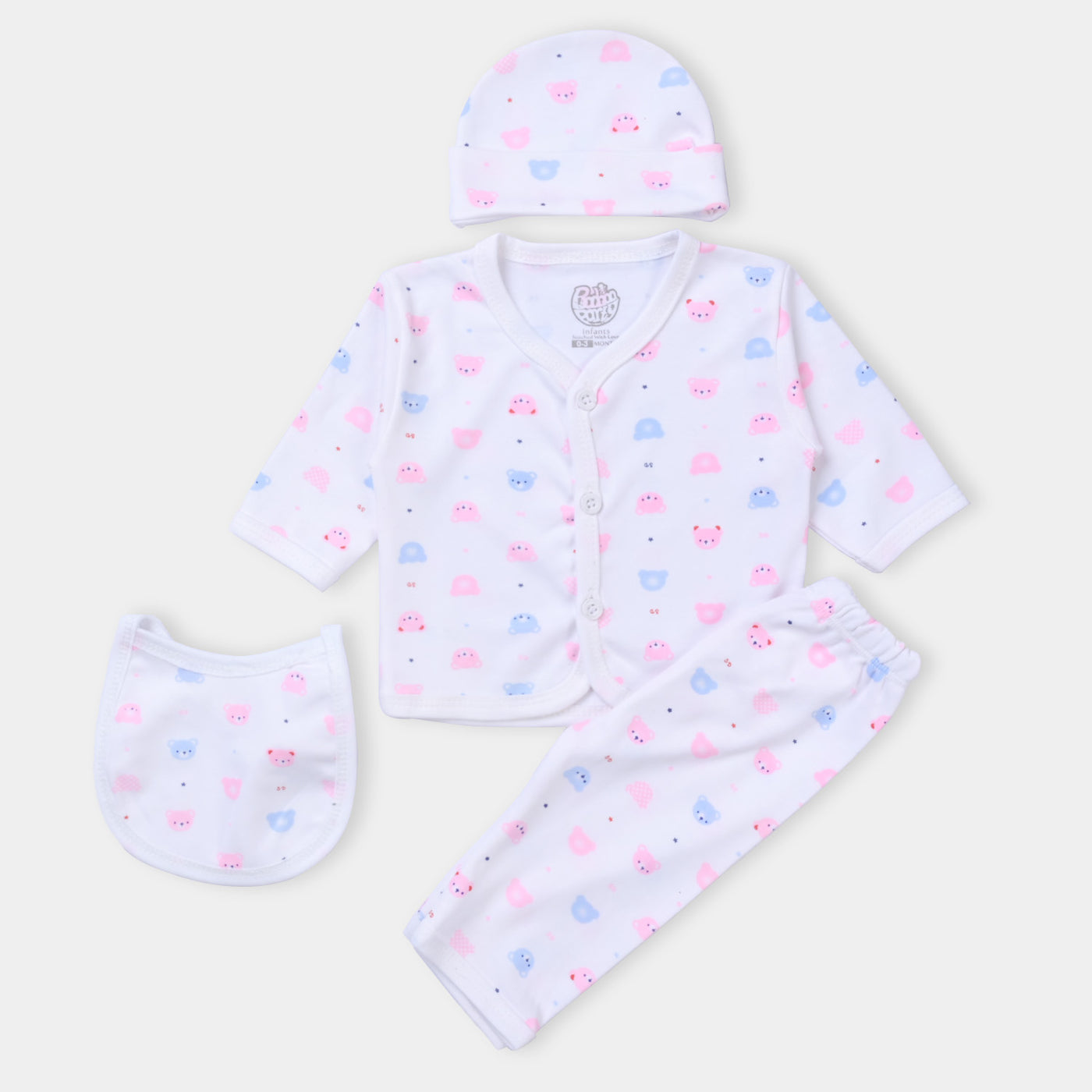 Baby Winter Suit 4PCs | 0-3M