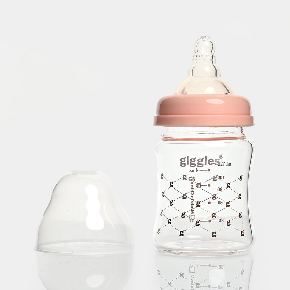 Giggles Glass Feeding Bottle | 120ml