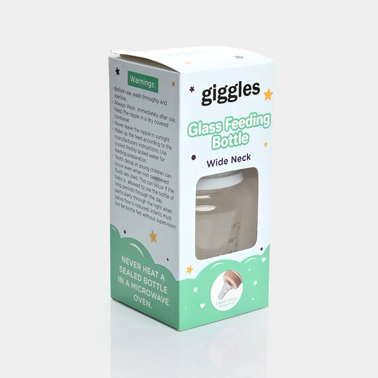 Giggles Glass Feeding Bottle | 120ml