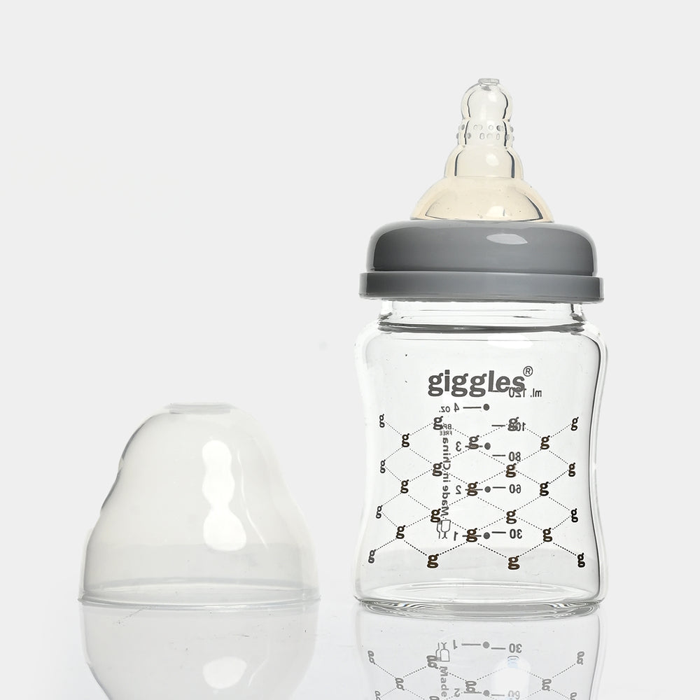 Giggles Glass Feeding Bottle | 120ml