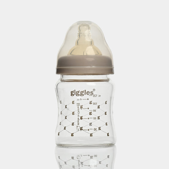 Giggles Glass Feeding Bottle | 120ml