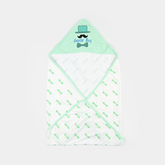 Baby Printed Wrapping Sheet Bow