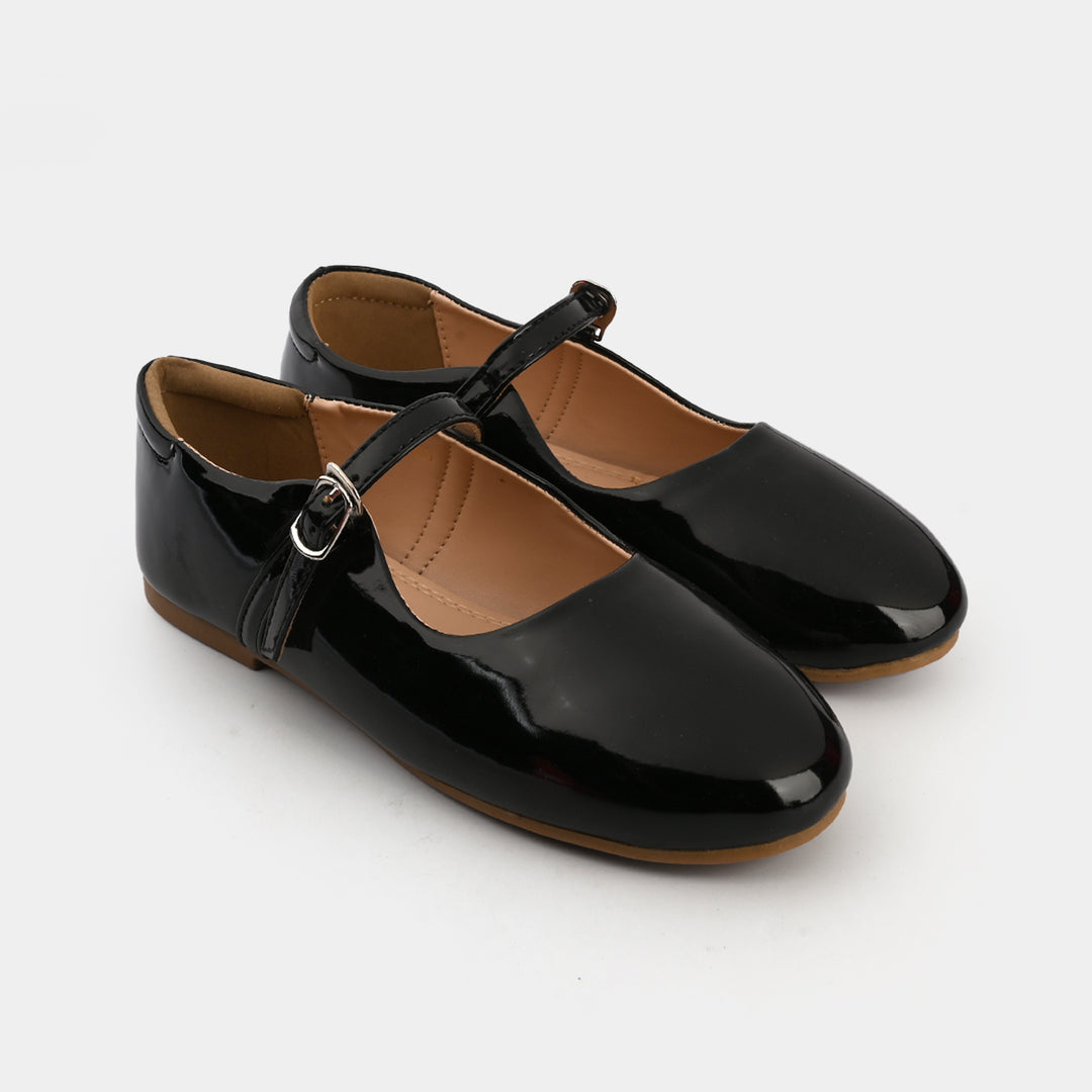 Girls Pumps BS-036-BLACK