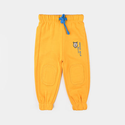 Infant Boys Jersey/Terry Sleeping Pyjama Beast-Citrus