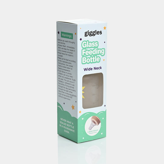 Giggles Glass Feeding Bottle | 120ml