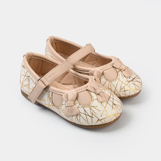 Girls Pumps BS-012-BEIGE