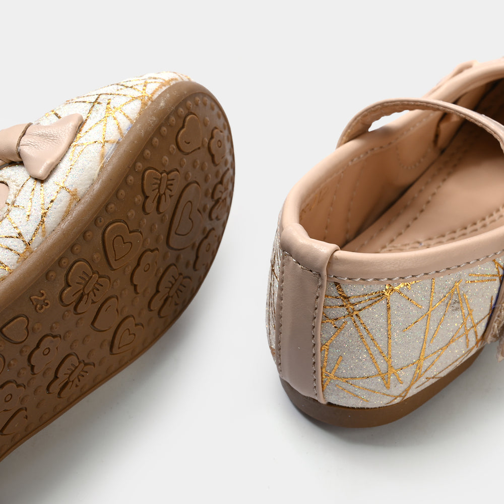 Girls Pumps BS-012-BEIGE
