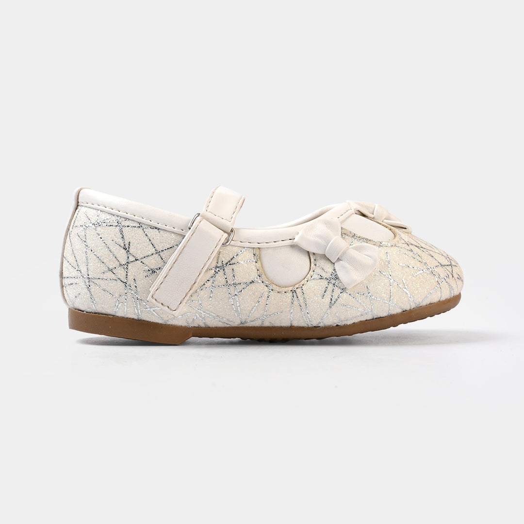 Girls Pumps BS-012-White
