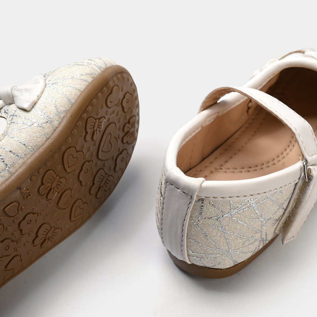 Girls Pumps BS-012-White
