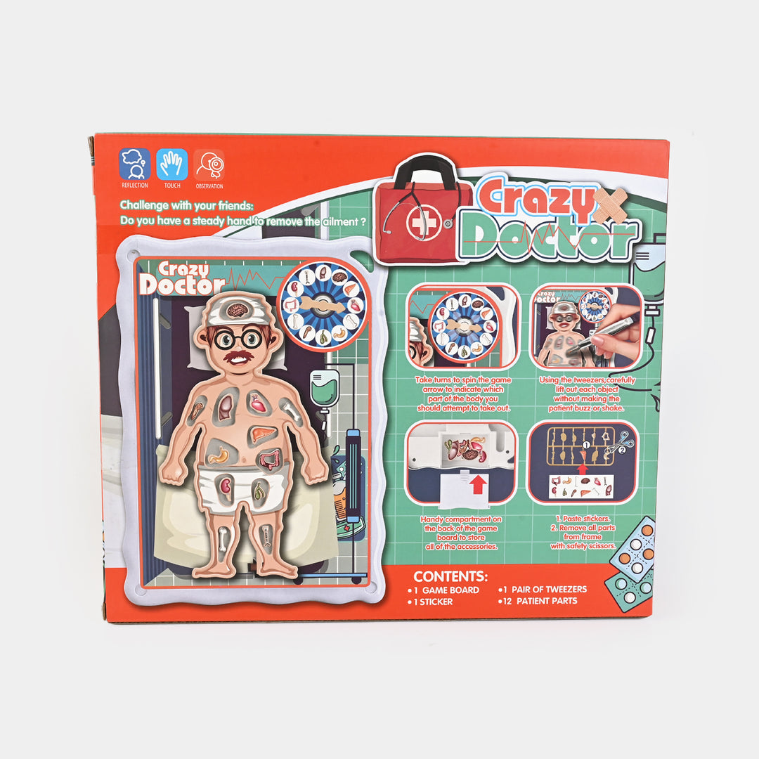 Crazy Doctor Operation Board Game