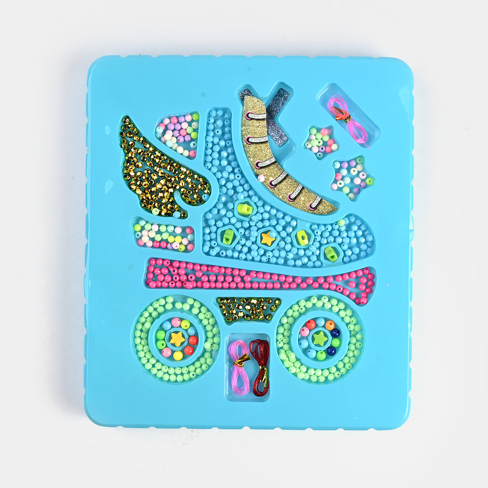 Fashion Girl – Deluxe Glitter Fun Beads Play Set