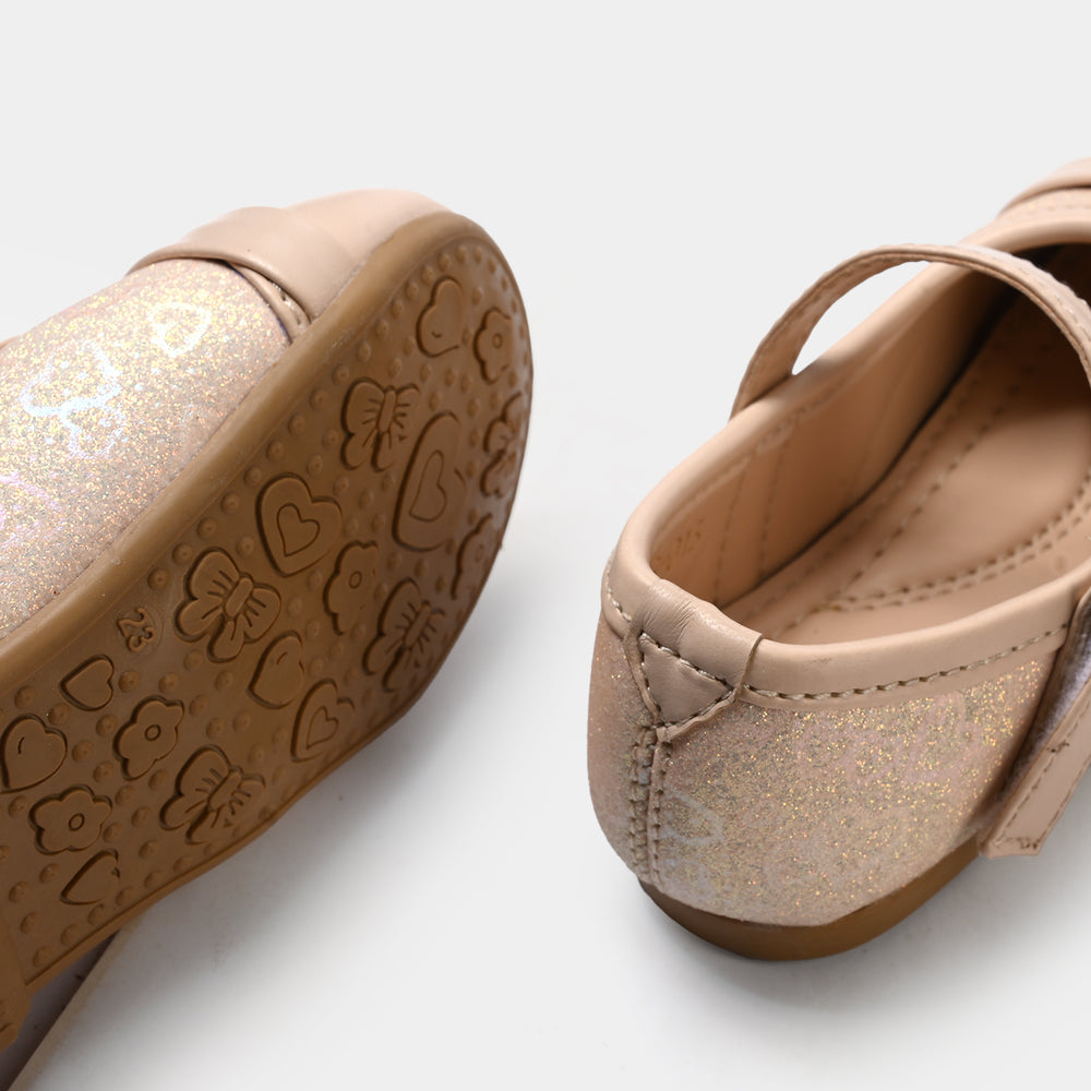 Girls Pumps BS-013-BEIGE