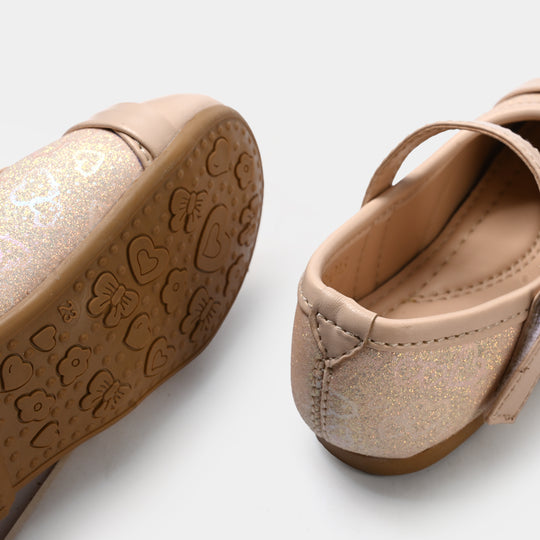 Girls Pumps BS-013-BEIGE