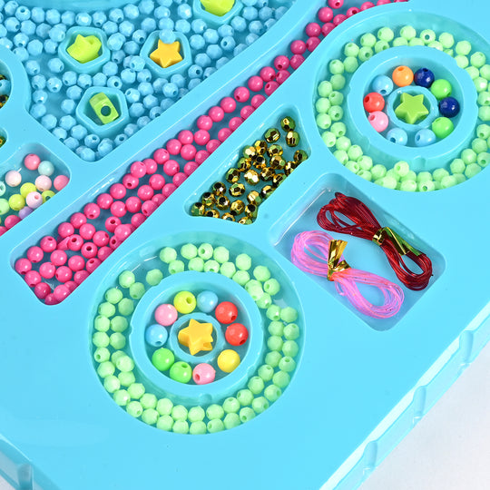 Fashion Girl – Deluxe Glitter Fun Beads Play Set