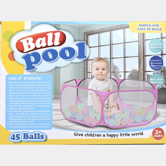 Ball Pool Tent House for Kids